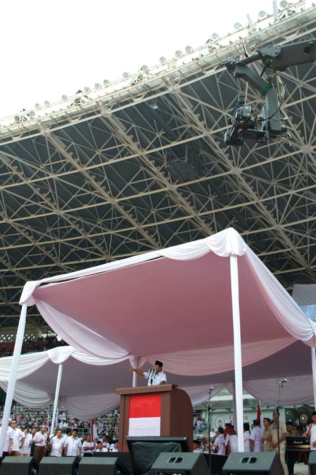 Prabowo and team at Senayan Rally - Liam Gammon Warburton 1 Prabowo and Team at Senayan Rally Credit Liam Gammon